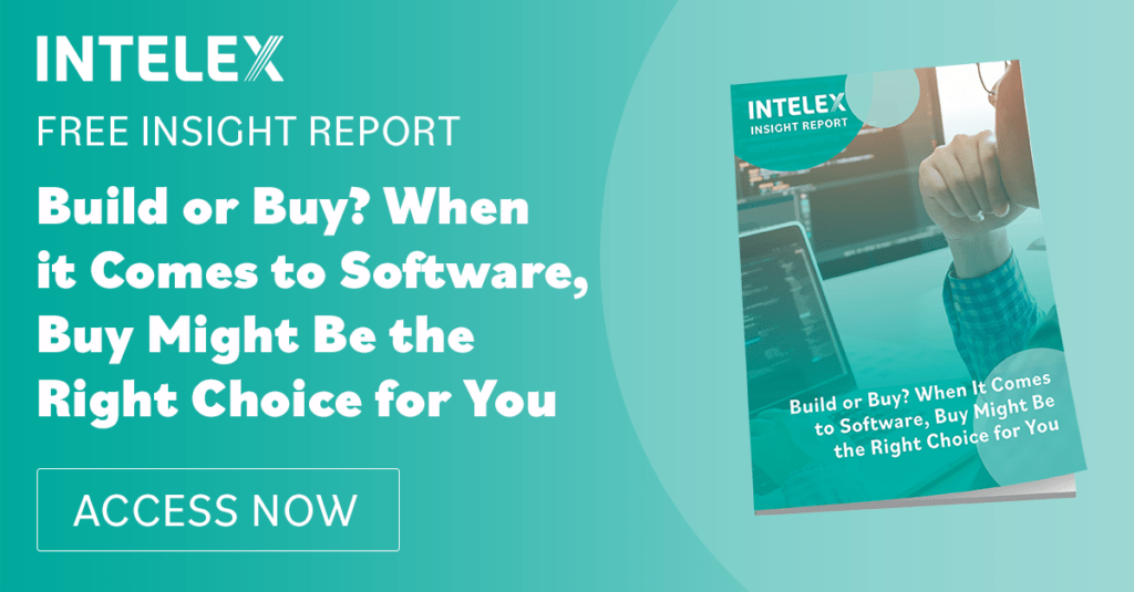 Build or Buy? When It Comes to Software, Buy Might Be the Right Choice ...